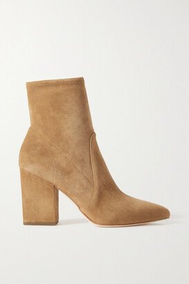 Net Sustain Isla Suede Ankle Boots - Neutrals