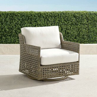 Seton Swivel Lounge Chair with Cushions