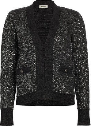 Jinny Sequin Knit Cardigan