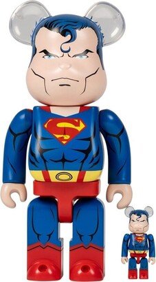 x Superman BE@RBRICK 100% and 400% figure set