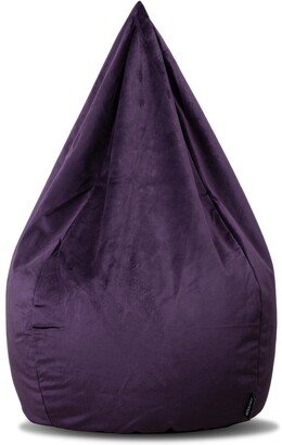 Sambre Velvet Bean Bag Chair-AD