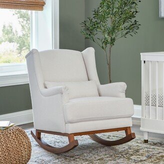 Namesake Miranda Wingback Rocker in Eco-Performance Fabric | Water Repellent & Stain Resistant