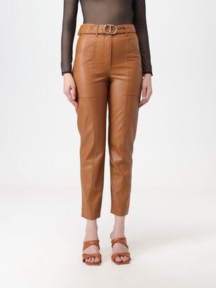 Twinset pants in synthetic leather