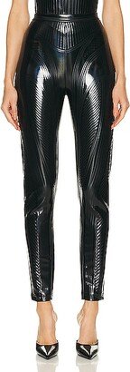 Embossed Legging in Black