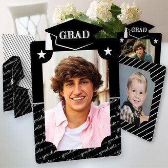 Big Dot Of Happiness Graduation Cheers Graduation Party 4x6 Picture Display Paper Photo Frames 12 Ct