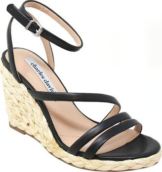 Rylee Leather Wedge Sandal