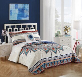 Cypress 4 Piece King Quilt Set