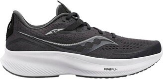 Men's Ride 15 Running Shoes - Wide Width In Black/white