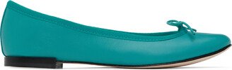 Blue Cendrillon Ballerina Flats