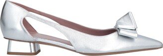 RAYNE Ballet Flats Silver