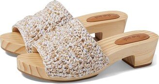 Ella Clog Sandal (Natural Static Shell) Women's Shoes