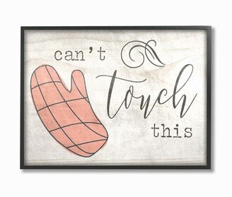 Can't Touch This Oven Mitts Framed Giclee Art, 11