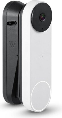 Wasserstein Vertical Adjustable Mount For Google Nest Doorbell (battery) - Made for Google Nest