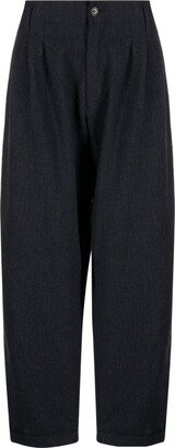 Cropped Tapered Trousers-AY