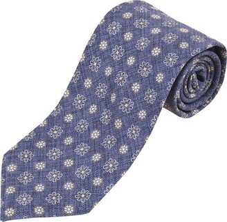 Eddy Monetti Flower Pattern Tie