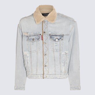 Blue Cotton Denim Jacket