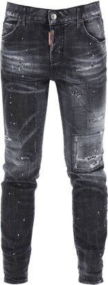 Dark Clean Wash 'jennifer' Jeans-AB