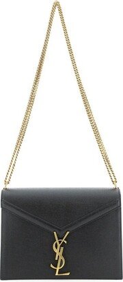 Cassandra Logo Plaque Shoulder Bag-AA