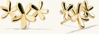 Pressed Flower Climber Studs