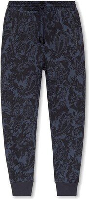 Paisley Pattern Drawstring Sweatpants