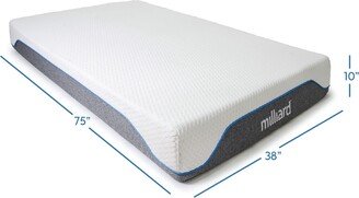 Milliard Medium-firm 10-inch Memory Foam Mattress