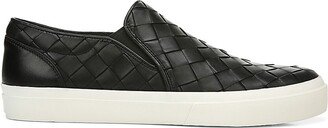 Fletcher Woven Leather Slip On Sneakers