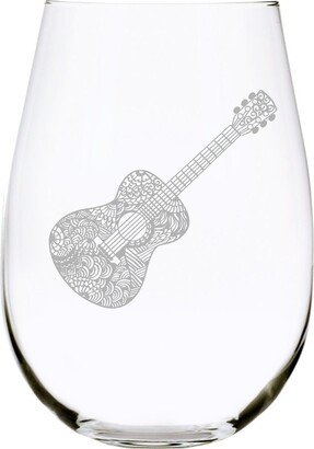 Guitar(G1 Stemless Wine Glass, 17 Oz