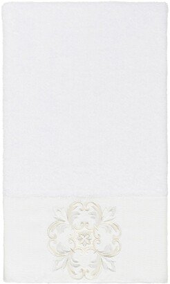 Alyssa Embellished Bath Towel - White