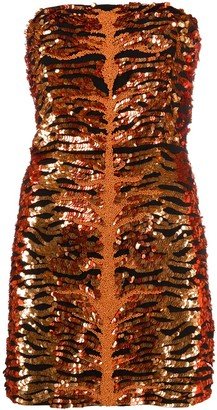 Aurora sequinned mini dress