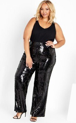 Women's Plus Size Pant Kendall - Black - 12 Plus