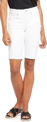 Briella Roll Cuff Denim Bermuda Shorts-AA