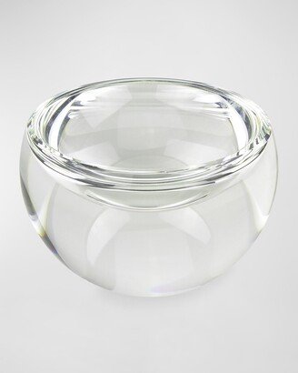 Clear Crystal Sphere Bowl