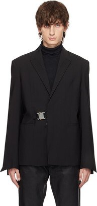 Black Buckle Blazer