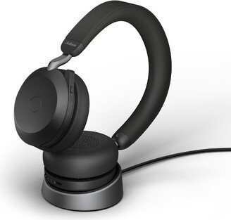 Jabra Evolve2 75 - USB-C UC with Charging Stand - Black Wireless Headset / Music Headphones Black