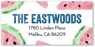 Address Labels: Wonderful Watermelon Address Label, White, Address Label, Matte