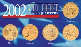 American Coin Treasures 2002 Gold-Layered State Quarters