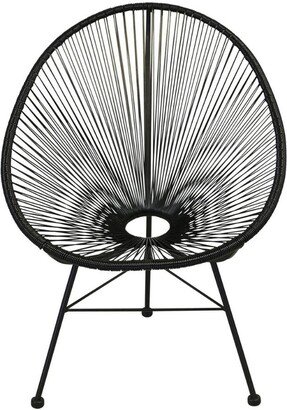 Vinyl Cord, Indoor and Outdoor Acapulco Chair - Set of 3