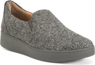 Wool Slip On Sneakers for Women-AA