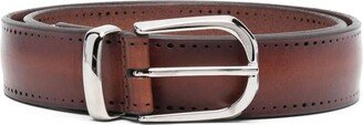 Blade Belt In Burnt Colour