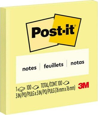 Post-it Notes 3 x 3 Canary Yellow 1 Pad 394221