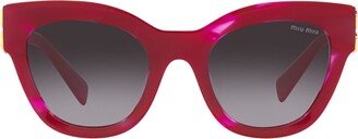 Mu 01ys Bordeaux Sunglasses