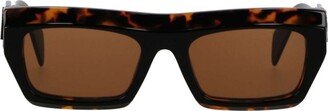 Empire Rectangular Frame Sunglasses