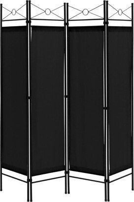 6 Feet 4-Panel Folding Freestanding Room Divider - 62