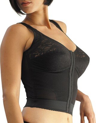 Women's Front Closure Longline Posture Support Bra