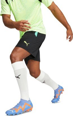 Men's Team Liga Soccer Training Shorts - Black/yello