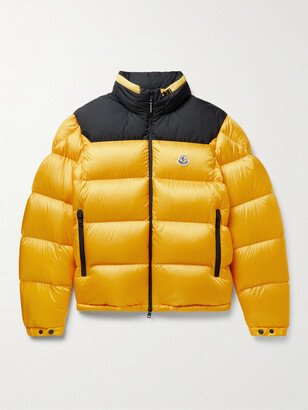 Peuplier Logo-Appliquéd Quilted Shell and Ripstop Down Hooded Jacket