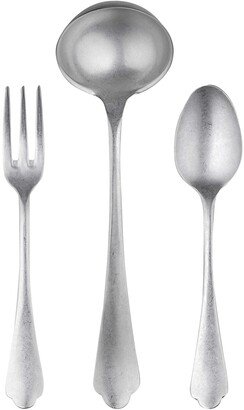 Dolce Vita Pewter 3-Piece Serving Set