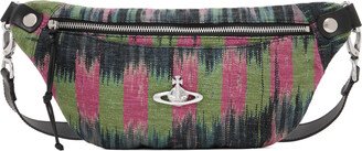 Pink & Green'Ethical Fashion Africa' Paul Pouch