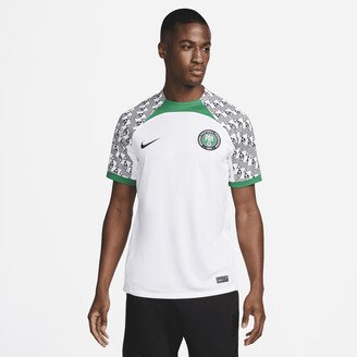 Nigeria 2022/23 Stadium Away Men's Dri-FIT Soccer Jersey in White