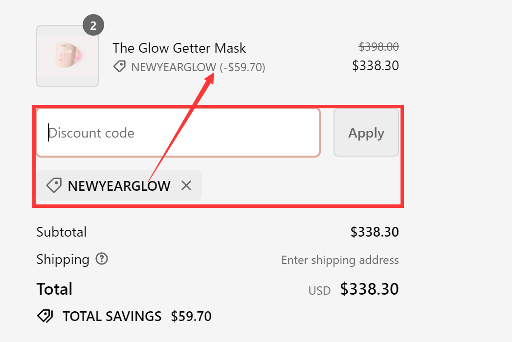 Glow Therapy Coupon Code